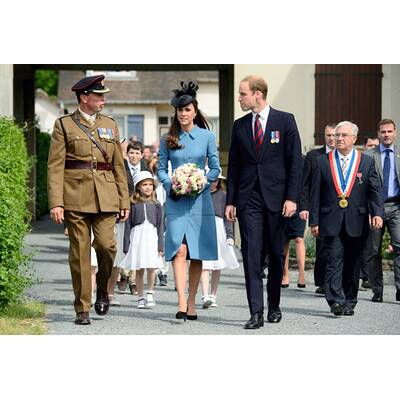 Kate & William treffen Veteranen am D-Day