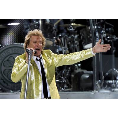 Rod Stewart rockte die Wiener Stadthalle