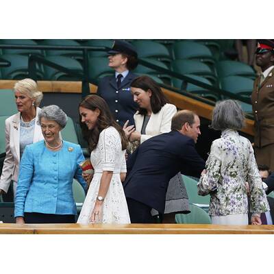 Herzogin Kate & Prinz William haben Spaß in Wimbledon