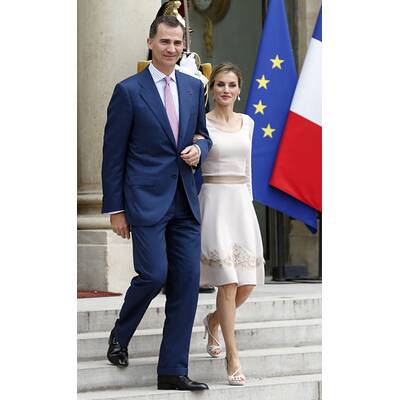 Königin Letizia & König Felipe in Paris
