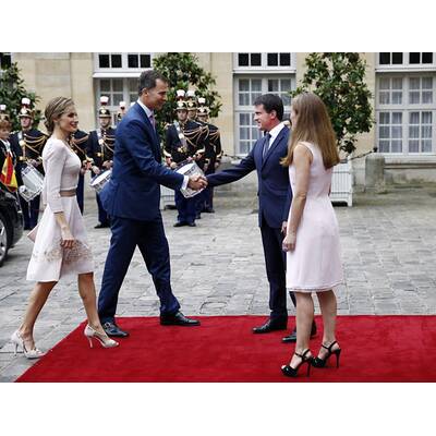 Königin Letizia & König Felipe in Paris