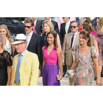 Pippa Middleton & Prinz Harry bei italienischer Hochzeit