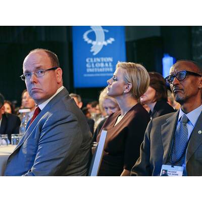 Charlène & Albert besuchen New York