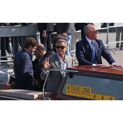 George Clooney & Amal Alamuddin: Ankunft in Venedig