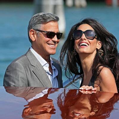 George Clooney & Amal Alamuddin: Ankunft in Venedig