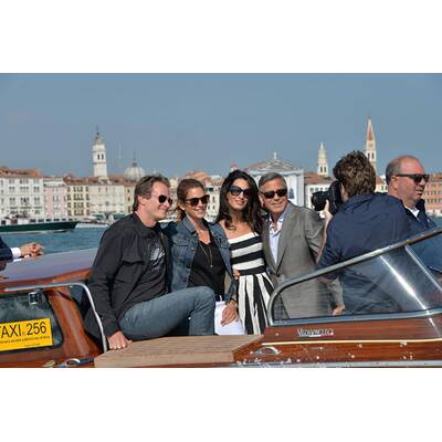 George Clooney & Amal Alamuddin: Ankunft in Venedig