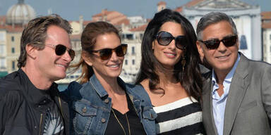 George Clooney & Amal Alamuddin: Ankunft in Venedig