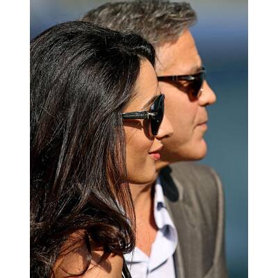 George Clooney & Amal Alamuddin: Ankunft in Venedig