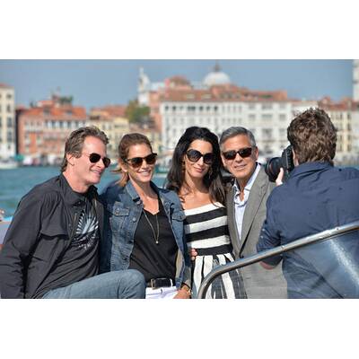 George Clooney & Amal Alamuddin: Ankunft in Venedig