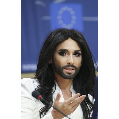 Conchita Wurst: Pressekonferenz im EU-Parlament