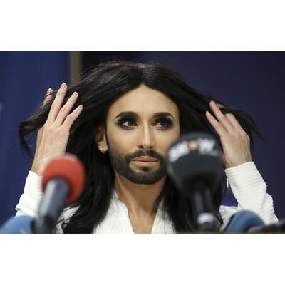 Conchita Wurst: Pressekonferenz im EU-Parlament