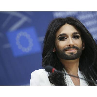 Conchita Wurst: Pressekonferenz im EU-Parlament