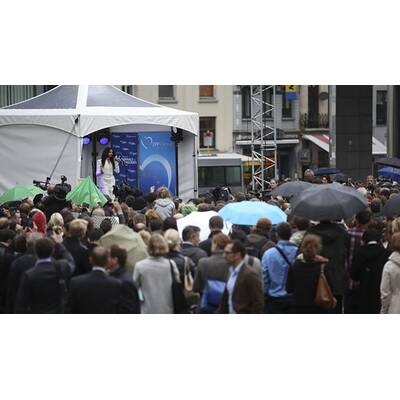 Conchita Wurst - Konzert vor dem EU-Parlament