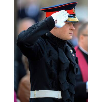 Prinz Harry ehrt gefallene Soldaten