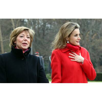 Königin Letizia bezaubert Deutschland