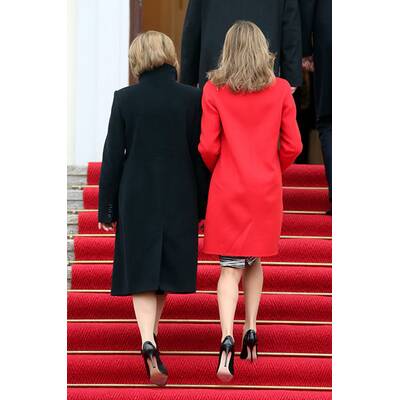 Königin Letizia bezaubert Deutschland