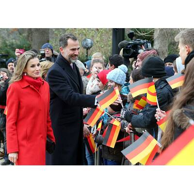 Königin Letizia bezaubert Deutschland
