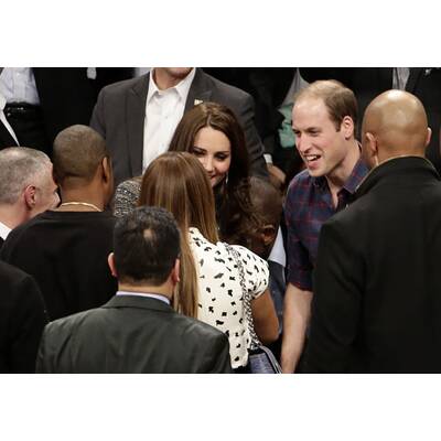 Herzogin Kate & Prinz William fiebern beim Basketball mit
