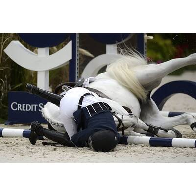 Athina Onassis: Schwerer Sturz mit Pferd