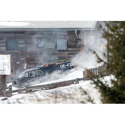 Spektakulärer Bond-Dreh in Obertilliach