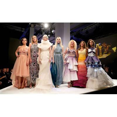 Elisabetta Canalis bei der Berlin Fashion Week