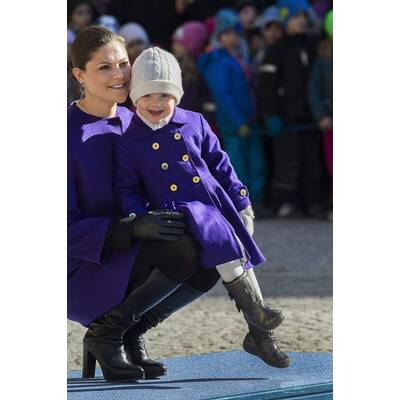 Prinzessin Victoria: Partnerlook mit Tochter Estelle