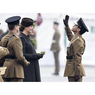 Herzogin Kate & Prinz William bei St. Patrick's Day-Parade