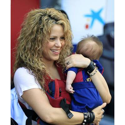 Shakira: Ausflug zum Fußball-Match mit Milan & Baby Sasha