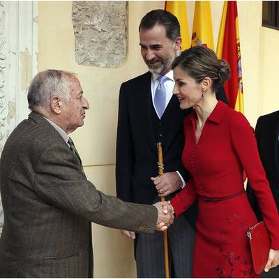 Königin Letizia strahlt neben Felipe