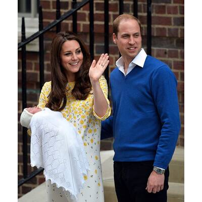 Herzogin Kate & Prinz William zeigen ihre Tochter