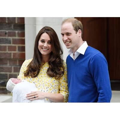 Herzogin Kate & Prinz William zeigen ihre Tochter