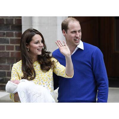 Herzogin Kate & Prinz William zeigen ihre Tochter