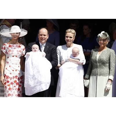 Zwillings-Taufe in Monaco