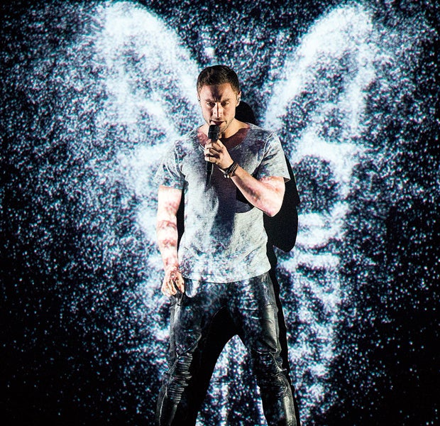 Marcel und Anna strahlten