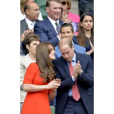 Herzogin Kate & Prinz William: Spaß bei Tennisturnier