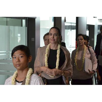 Angelina Jolie: Total mager in Myanmar