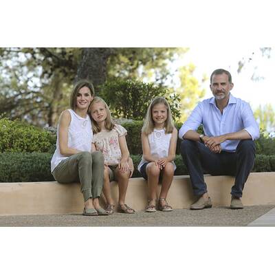 Königin Letizia & Familie schicken Sommergrüße aus Mallorca