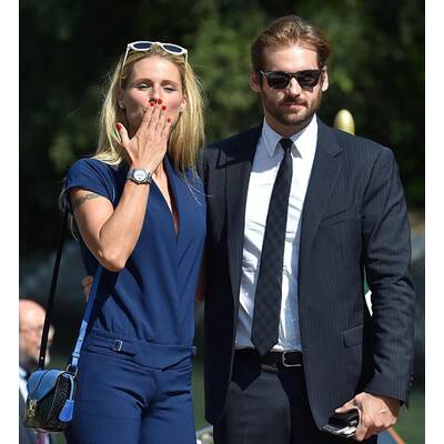 Michelle Hunziker & Tomaso Trussardi: Total verliebt am Lido