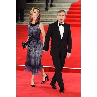 Christoph Waltz mit Gattin Judith bei Bond-Premiere