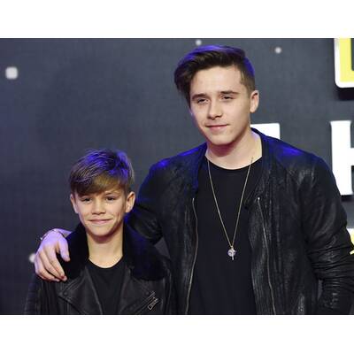 Brooklyn & Romeo Beckham bei 
