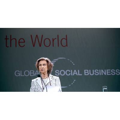 Königin Sofia von Spanien in Wien