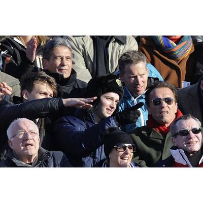 Kitzbühel im Arnie-Fieber