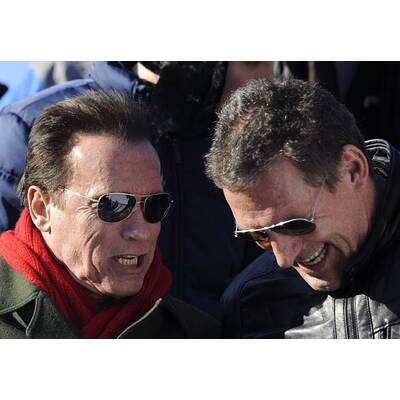 Kitzbühel im Arnie-Fieber