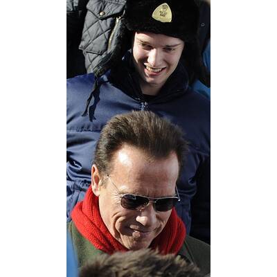 Kitzbühel im Arnie-Fieber