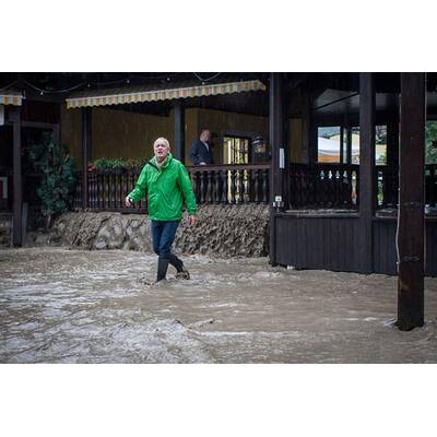Hochwasser in Österreich