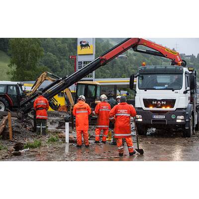 Hochwasser in Österreich