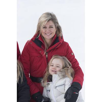 Holländische Königsfamilie startete bei Sonnenschein in Lech-Urlaub 