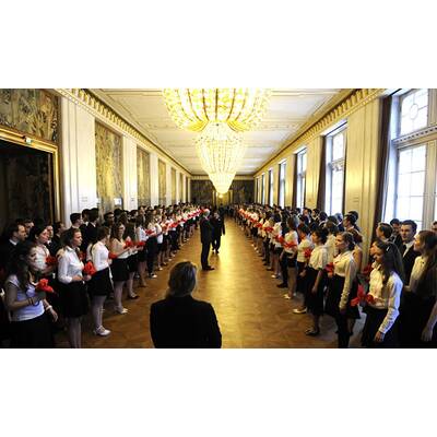 Opernball: Die Debütanten bei der Probe