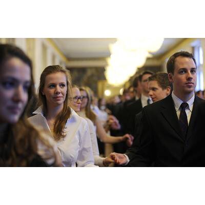 Opernball: Die Debütanten bei der Probe