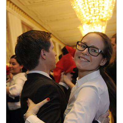 Opernball: Die Debütanten bei der Probe